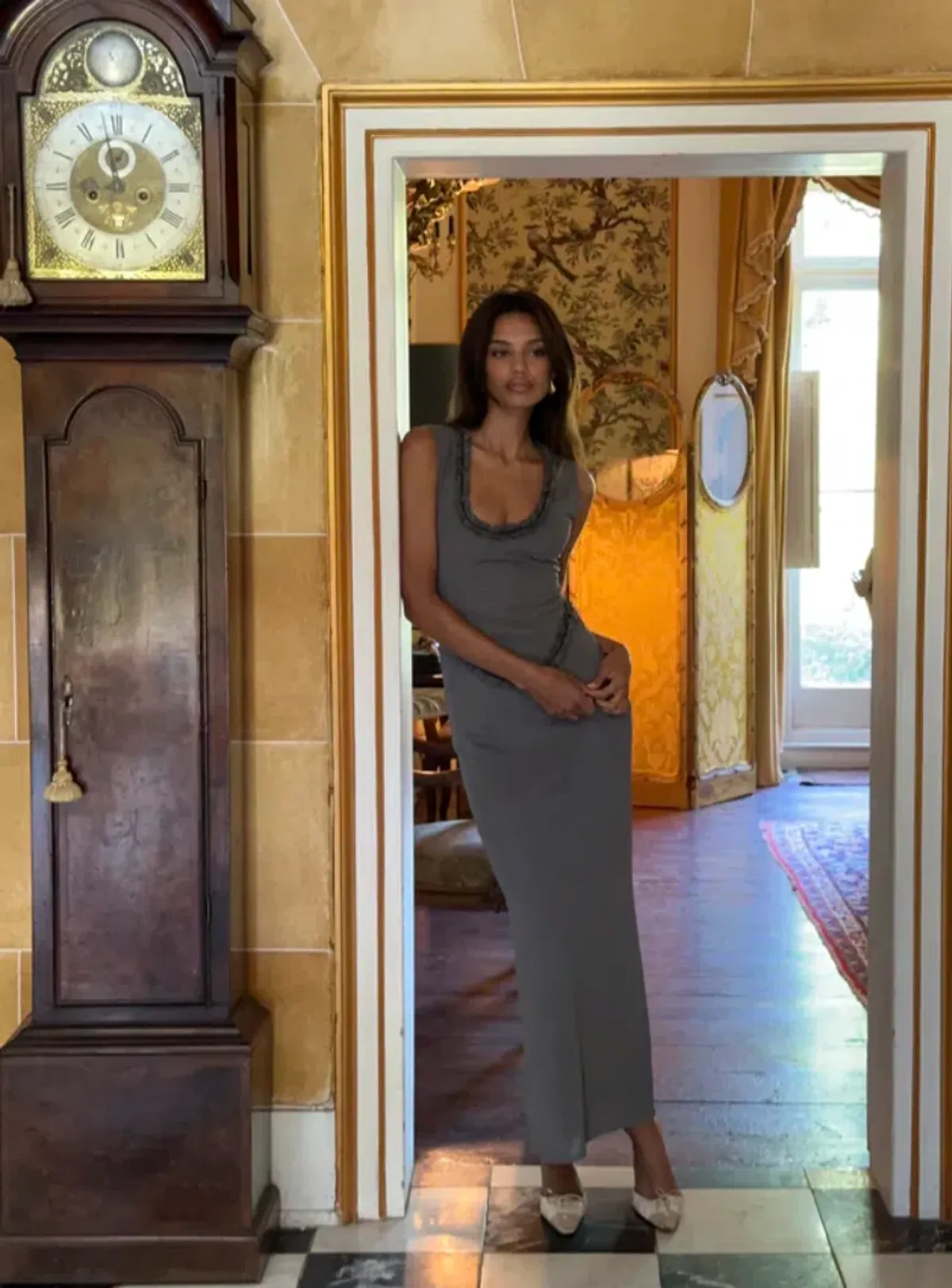 Amelie Teje Miro Maxi Dress - size xs for rent on The Volte - main image