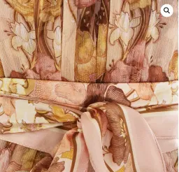 Zimmermann Tempo Flutter Midi Dress Size 3/14 with full length slip for rent on The Volte - image 4