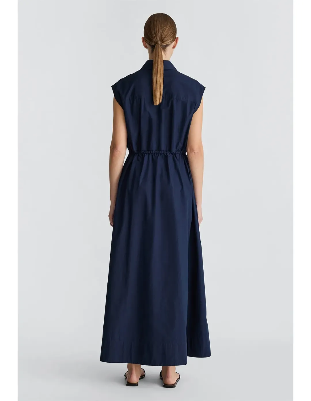 Jac Jack Pitch Dress Navy Size 12 for rent on The Volte - main image