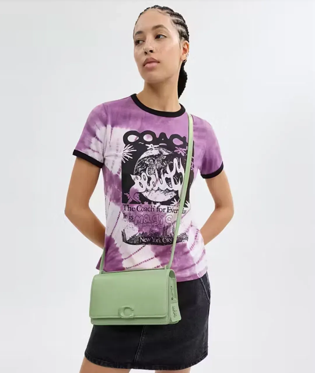 COACH Bandit Shoulder Bag Crossbody Handbag for rent on The Volte - main image