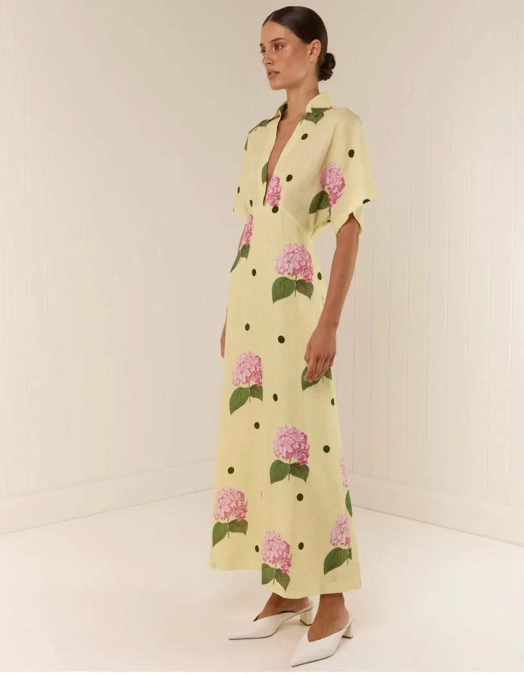 Palm Noosa Jasmine Dress size 14 Portofino Polka Dot  for rent on The Volte - main image