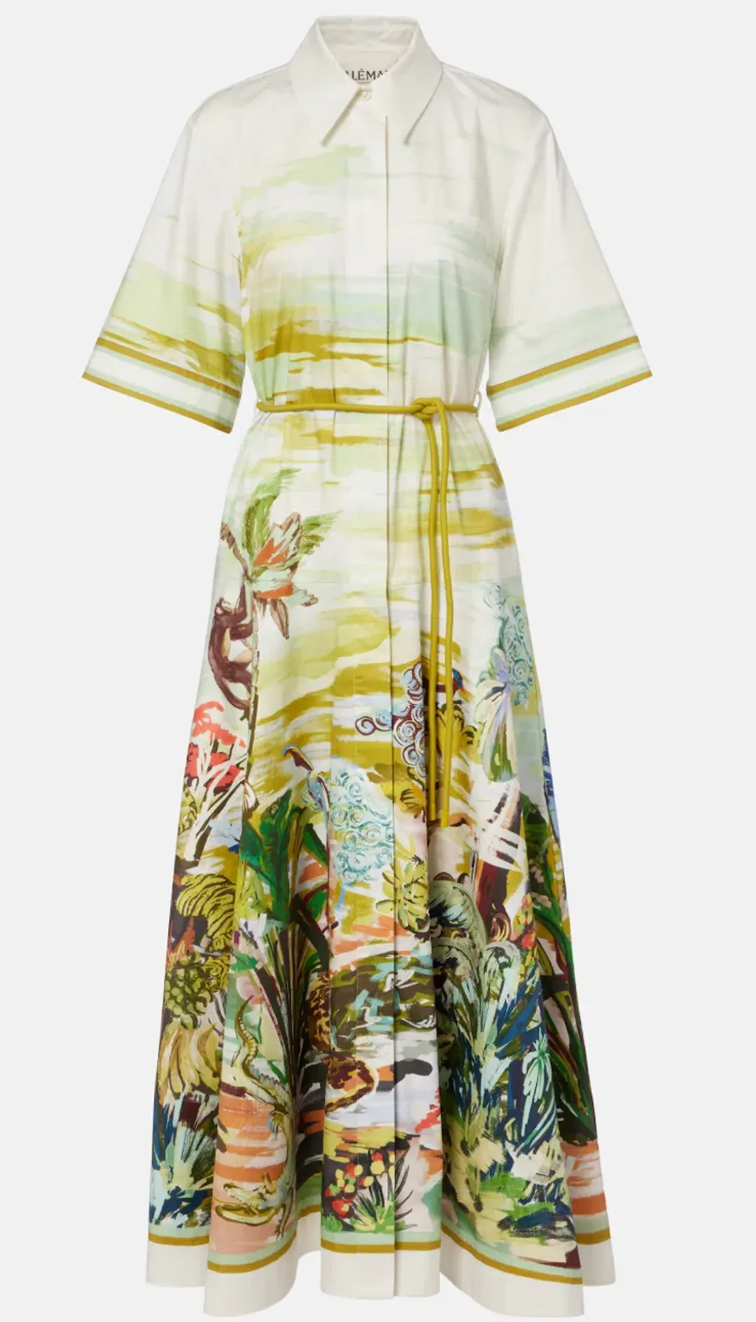 ALEMAIS JUNGLE BOOGIE SHIRTDRESS SIZE 8 for rent on The Volte - main image