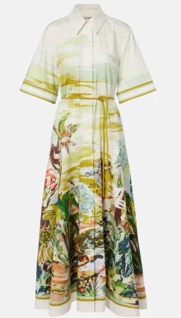 ALEMAIS JUNGLE BOOGIE SHIRTDRESS SIZE 8 for rent on The Volte - image 1