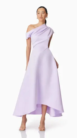 Elliatt Marissa One Shoulder Gown in Purple Size L (12) for rent on The Volte - image 2