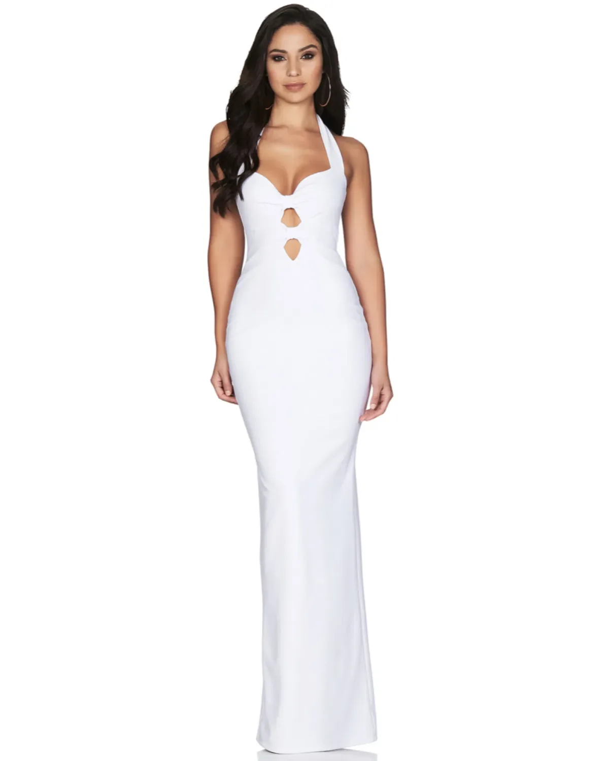 Love Nookie Alessandra Gown White Size 8  for rent on The Volte - main image
