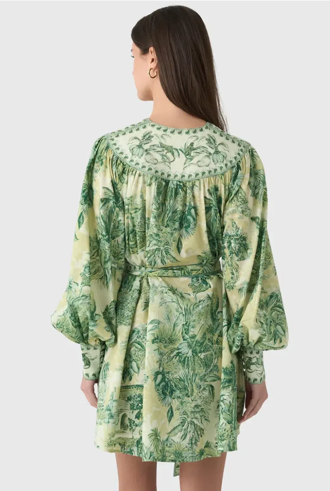 ALEMAIS SARA MINI DRESS SIZE 10 for rent on The Volte - main image