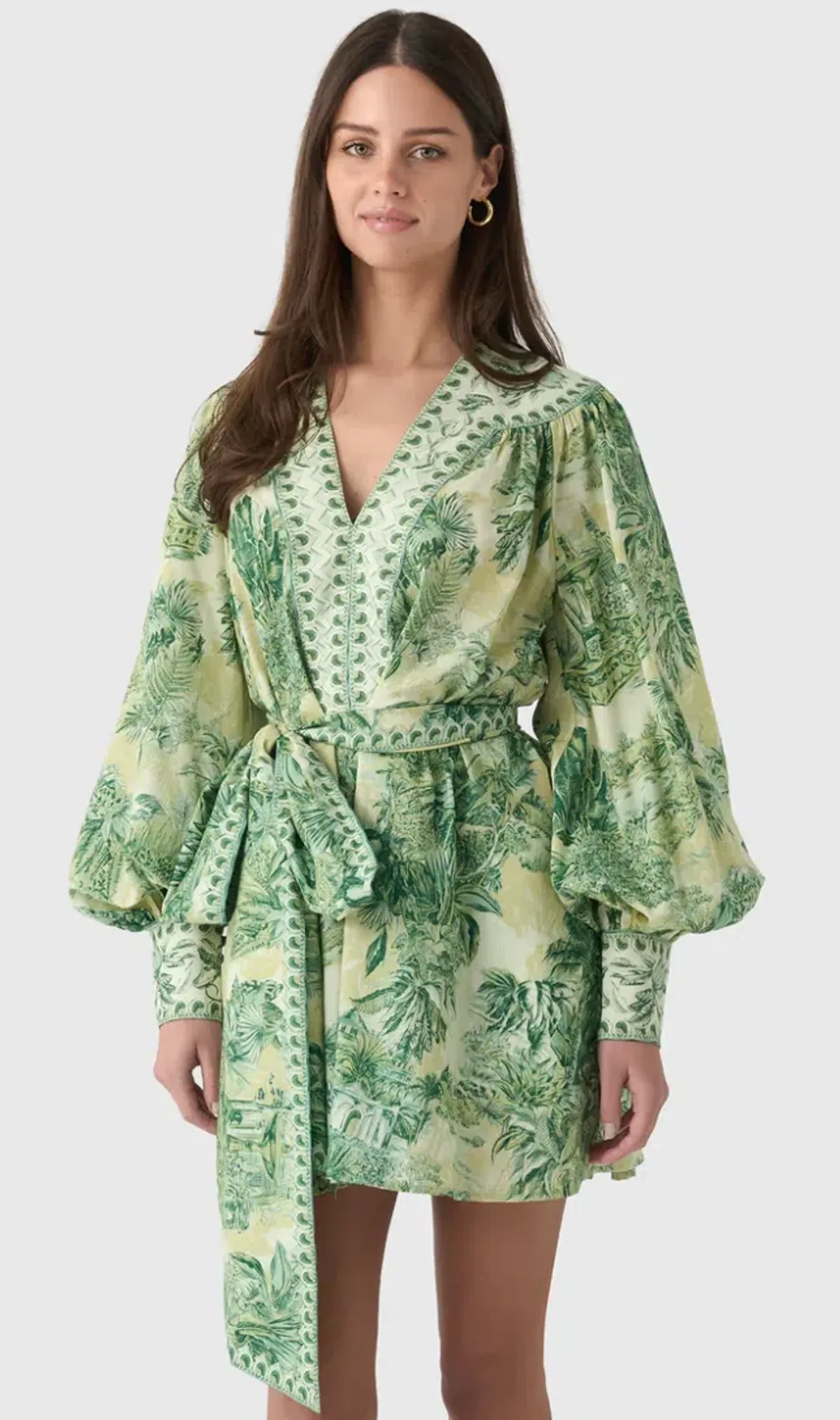 ALEMAIS SARA MINI DRESS SIZE 10 for rent on The Volte - main image