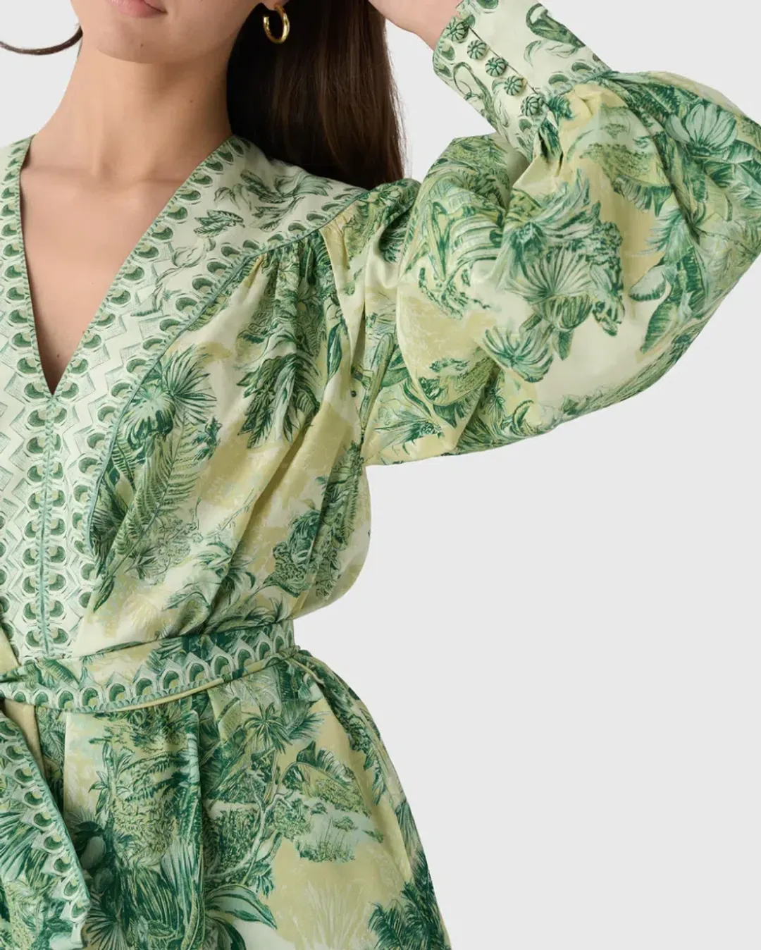 ALEMAIS SARA MINI DRESS SIZE 10 for rent on The Volte - main image