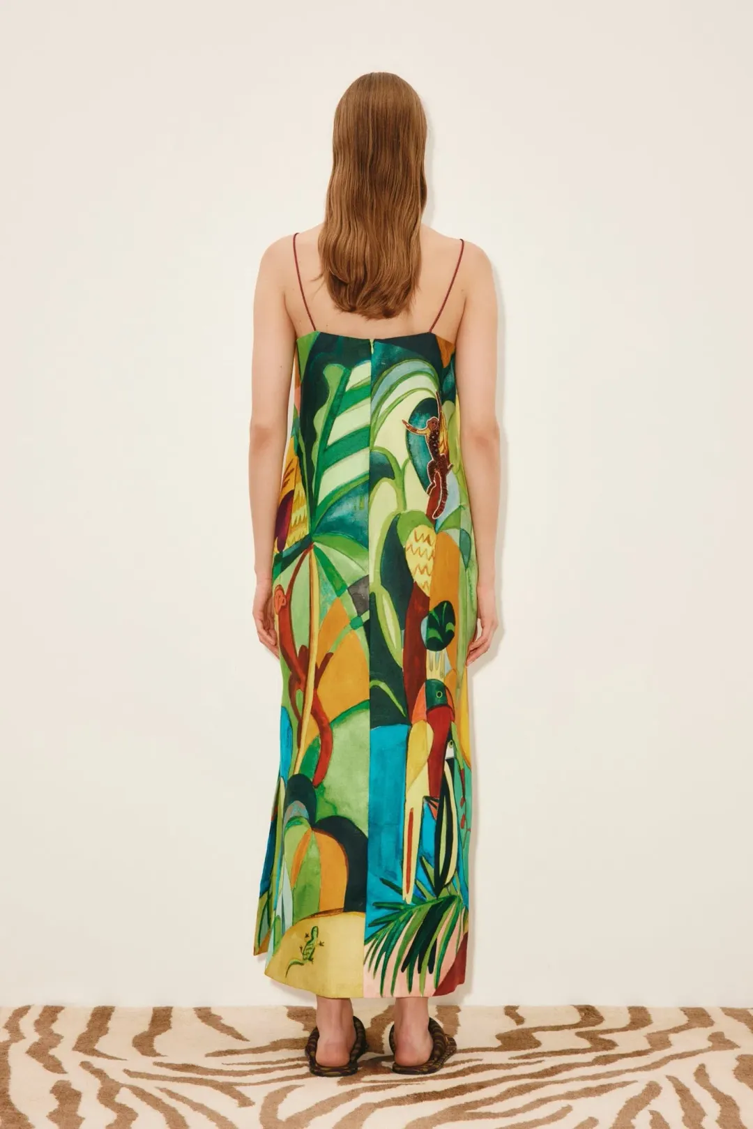 ALEMAIS MOKSHINI EMBELLISHED MIDI DRESS SIZE 10 for rent on The Volte - main image