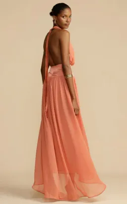 Arcina Ori Serena Dress Coral Size S / AU 8 for rent on The Volte - image 4