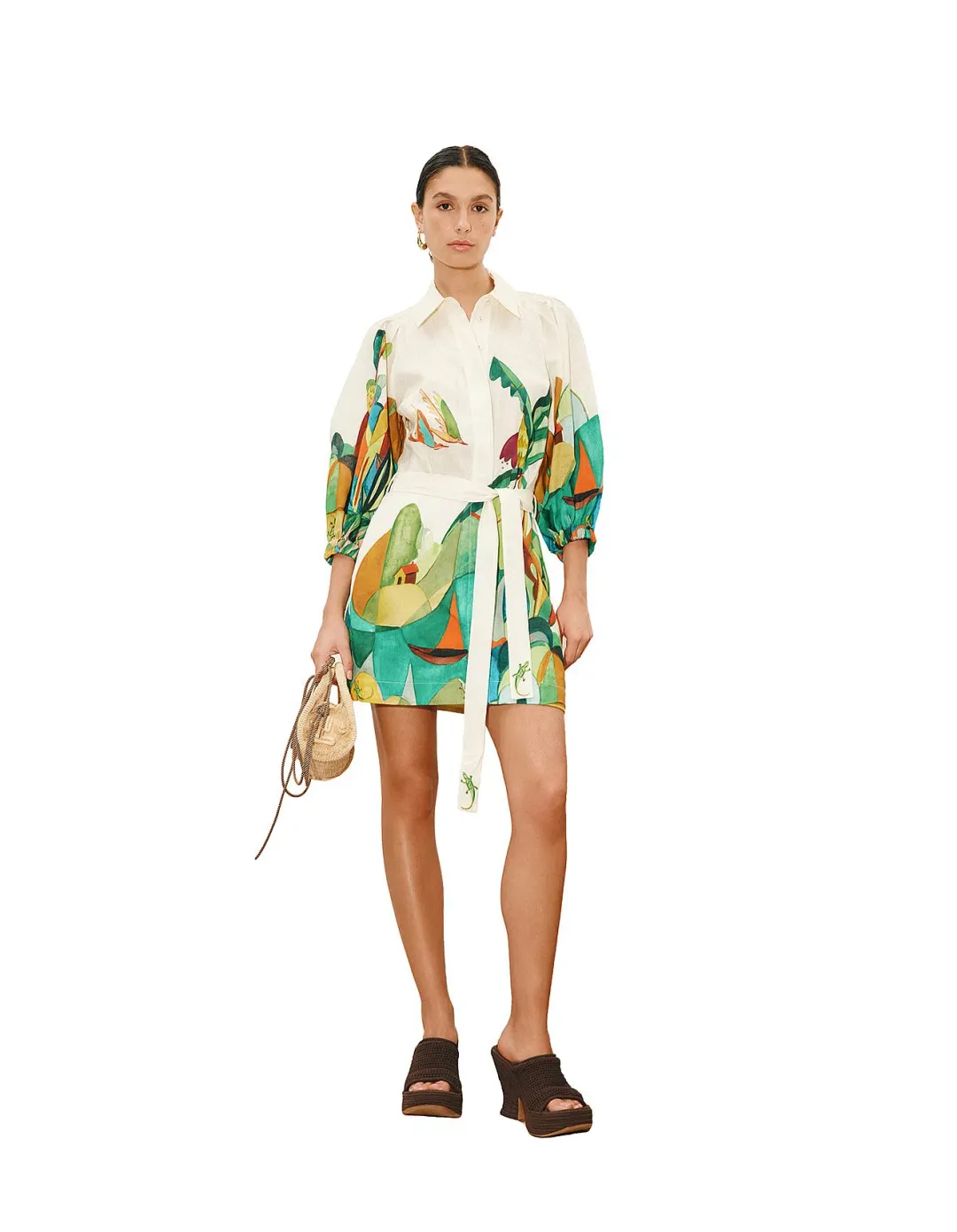 ALEMAIS MOKSHINI MINI DRESS SIZE 10 for rent on The Volte - main image