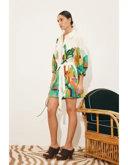 ALEMAIS MOKSHINI MINI DRESS SIZE 10 for rent on The Volte - image 3