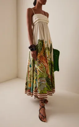 ALEMAIS TOUCAN TANGO MIDI DRESS SIZE 10 for rent on The Volte - image 3