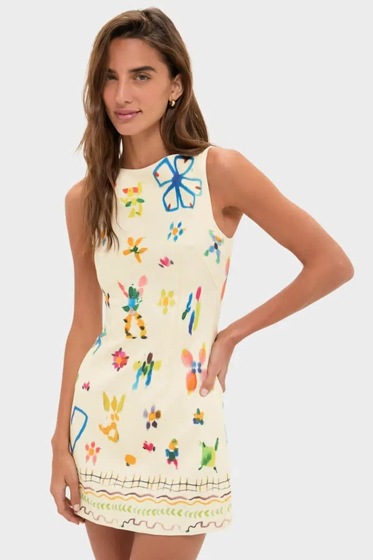 ALEMAIS SIDI MINI DRESS SIZE 10 for rent on The Volte - main image