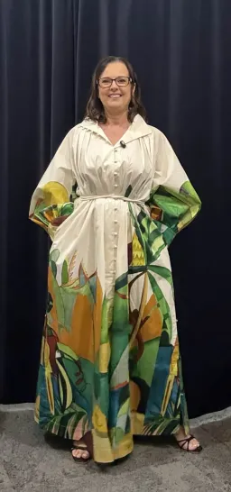ALEMAIS MOKSHINI SHIRTDRESS SIZE 12 [VERY RELAXED FIT] for rent on The Volte - image 5