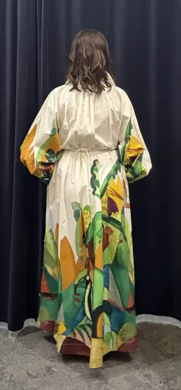 ALEMAIS MOKSHINI SHIRTDRESS SIZE 12 [VERY RELAXED FIT] for rent on The Volte - image 3