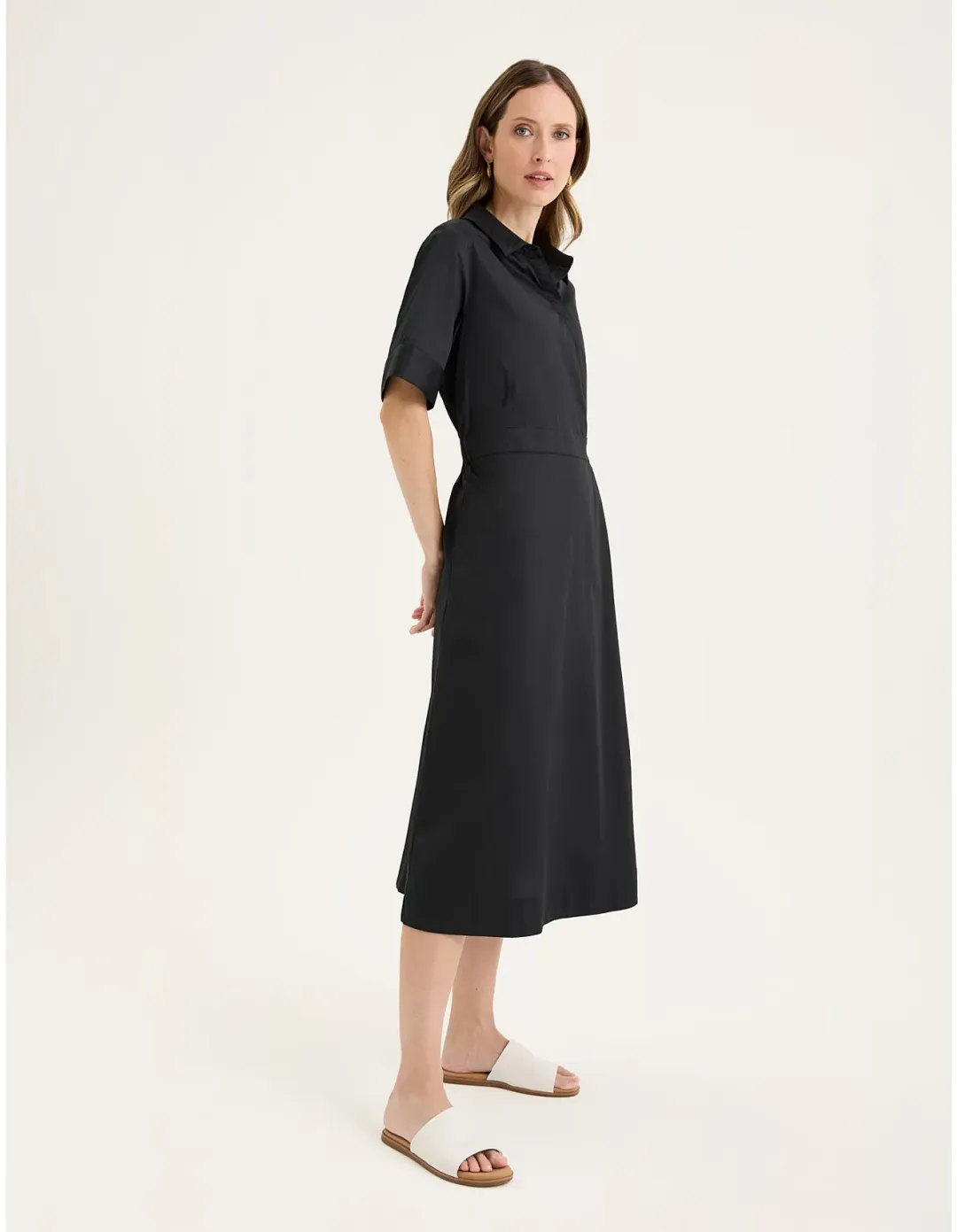 Yarra Trail Burleigh Dress Black Size 12 for rent on The Volte - main image