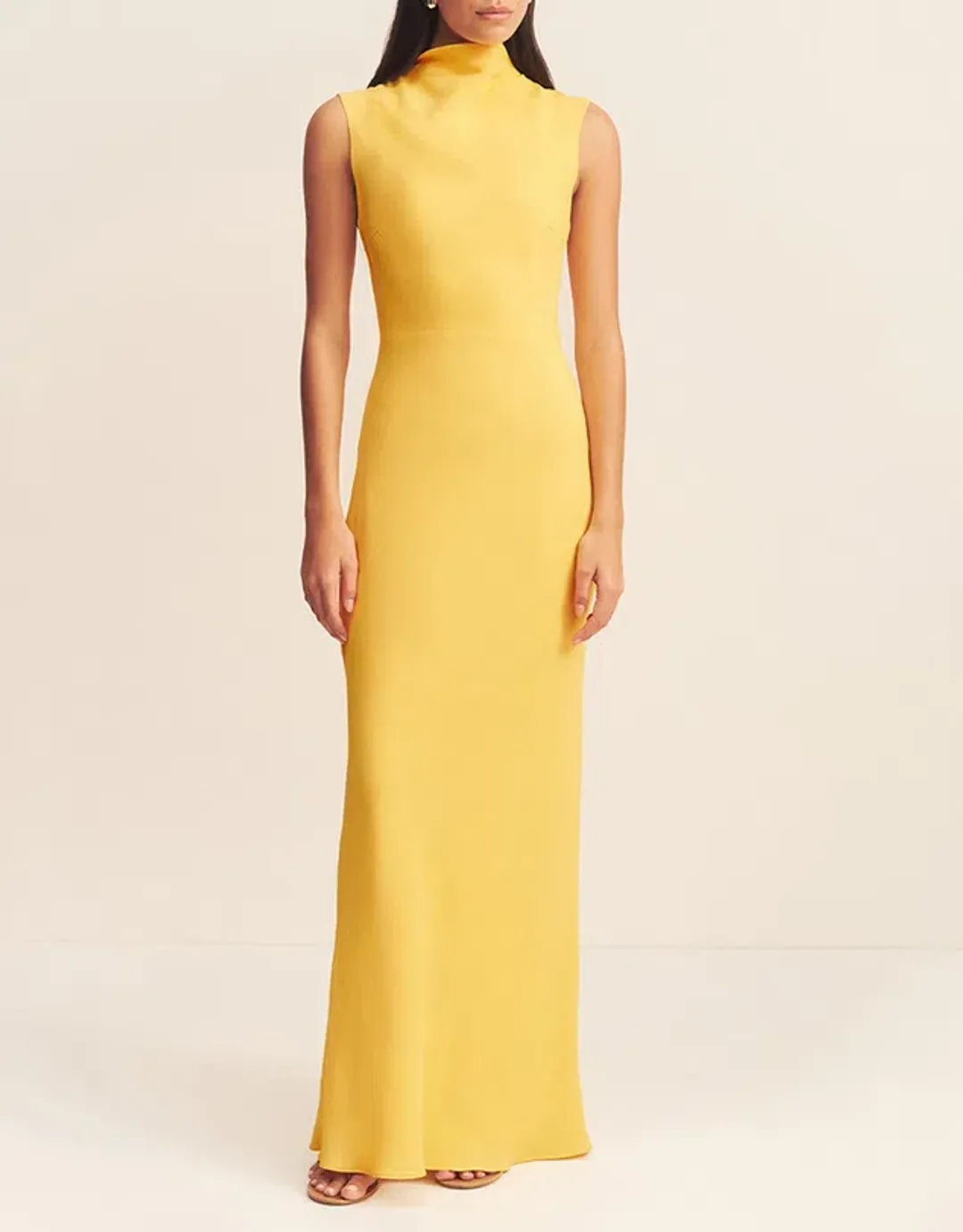 Shona Joy Pierce Sleeveless Maxi Dress  for rent on The Volte - main image