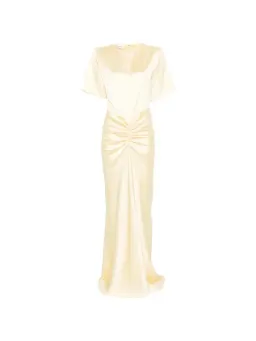 The Andamane Iris Maxi Dress Yellow/Butter for rent on The Volte - image 2