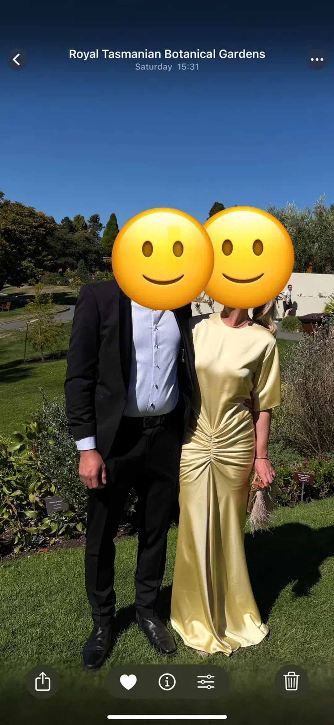 The Andamane Iris Maxi Dress Yellow/Butter for rent on The Volte - main image