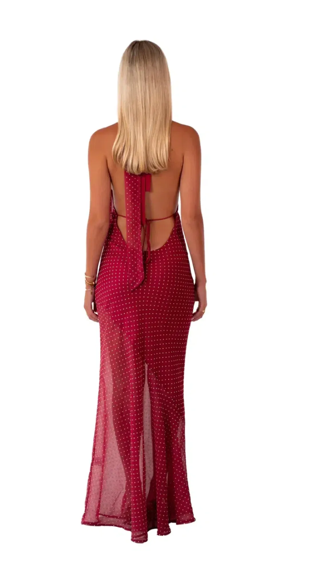 Jasmine Maxi Wine, size Small - I am delilah for rent on The Volte - main image