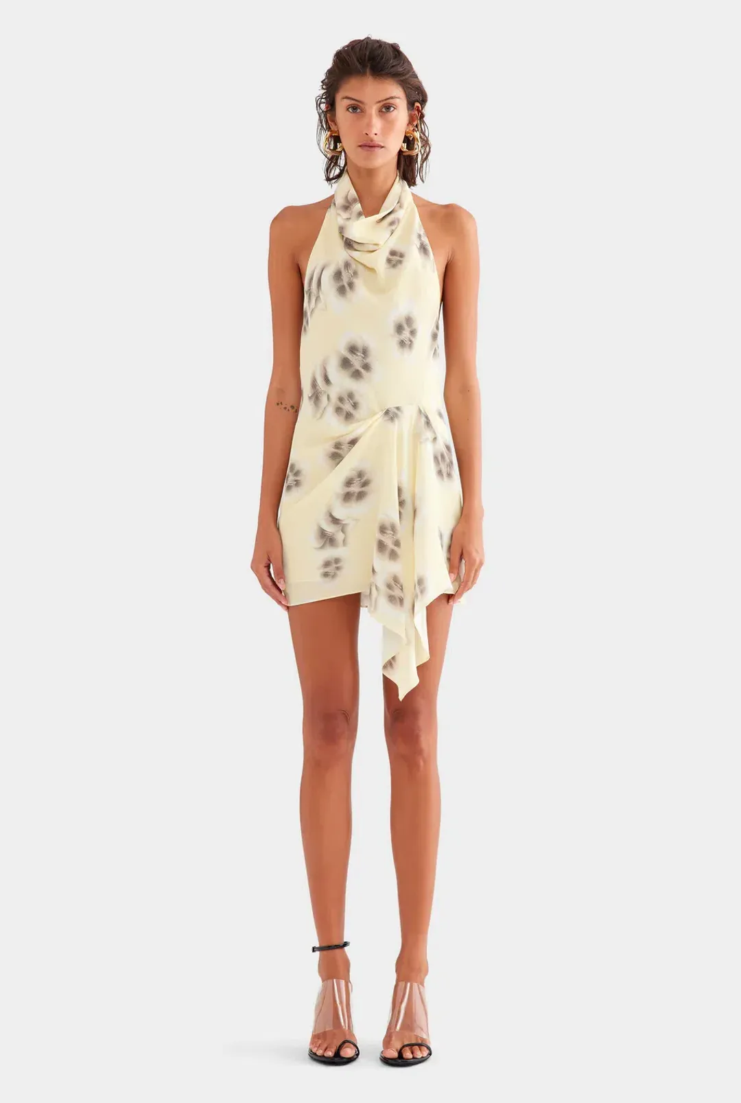 Venroy Draped Mini Halter (S) for rent on The Volte - main image