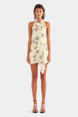 Venroy Draped Mini Halter (S) for rent on The Volte - image 1