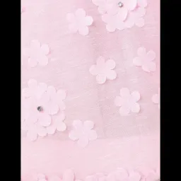 Zimmerman - Lift Off Floral Applique Mini Dress in Pink for rent on The Volte - image 4