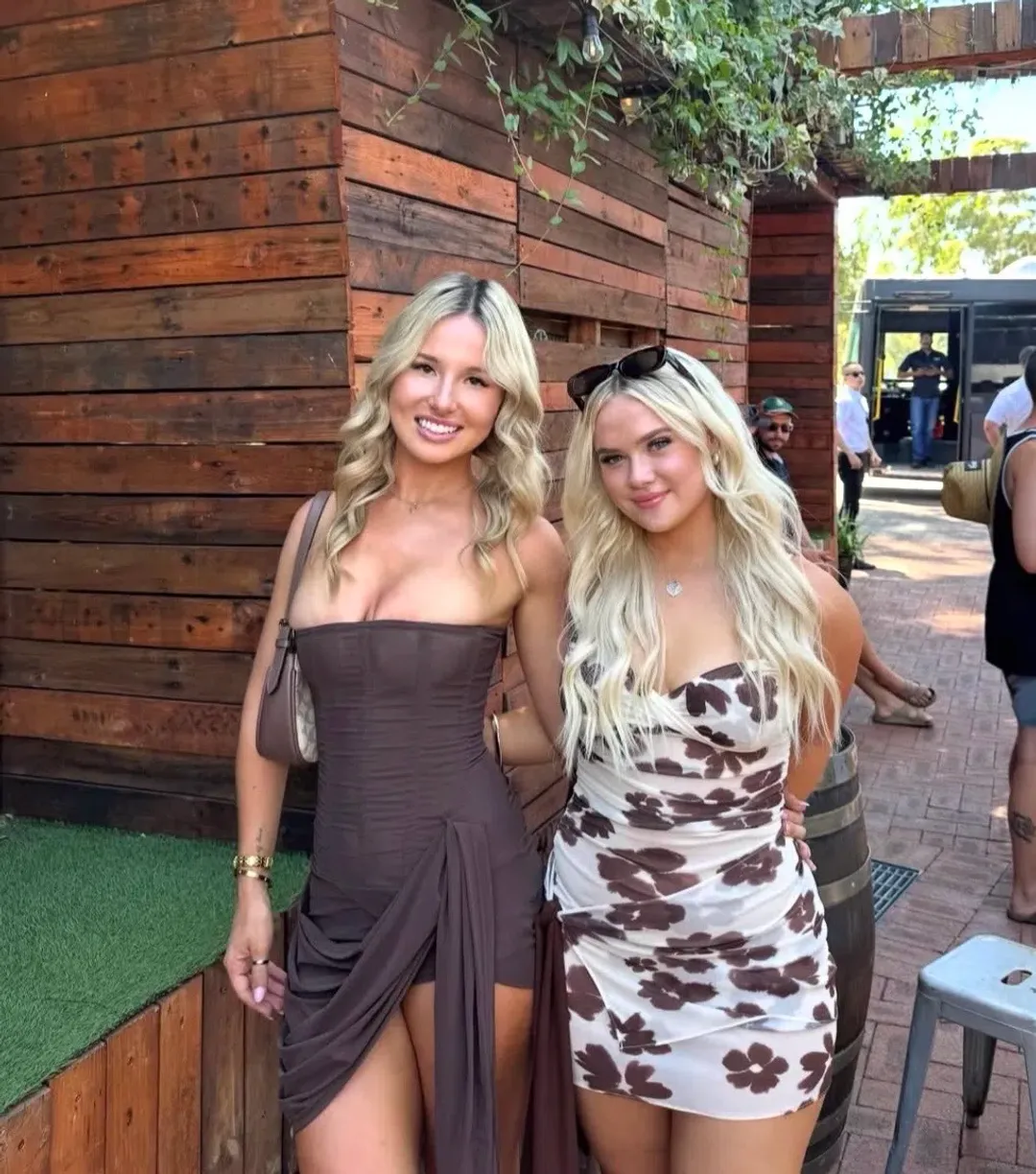 Leau Mini Corset Dress size small for rent on The Volte - main image