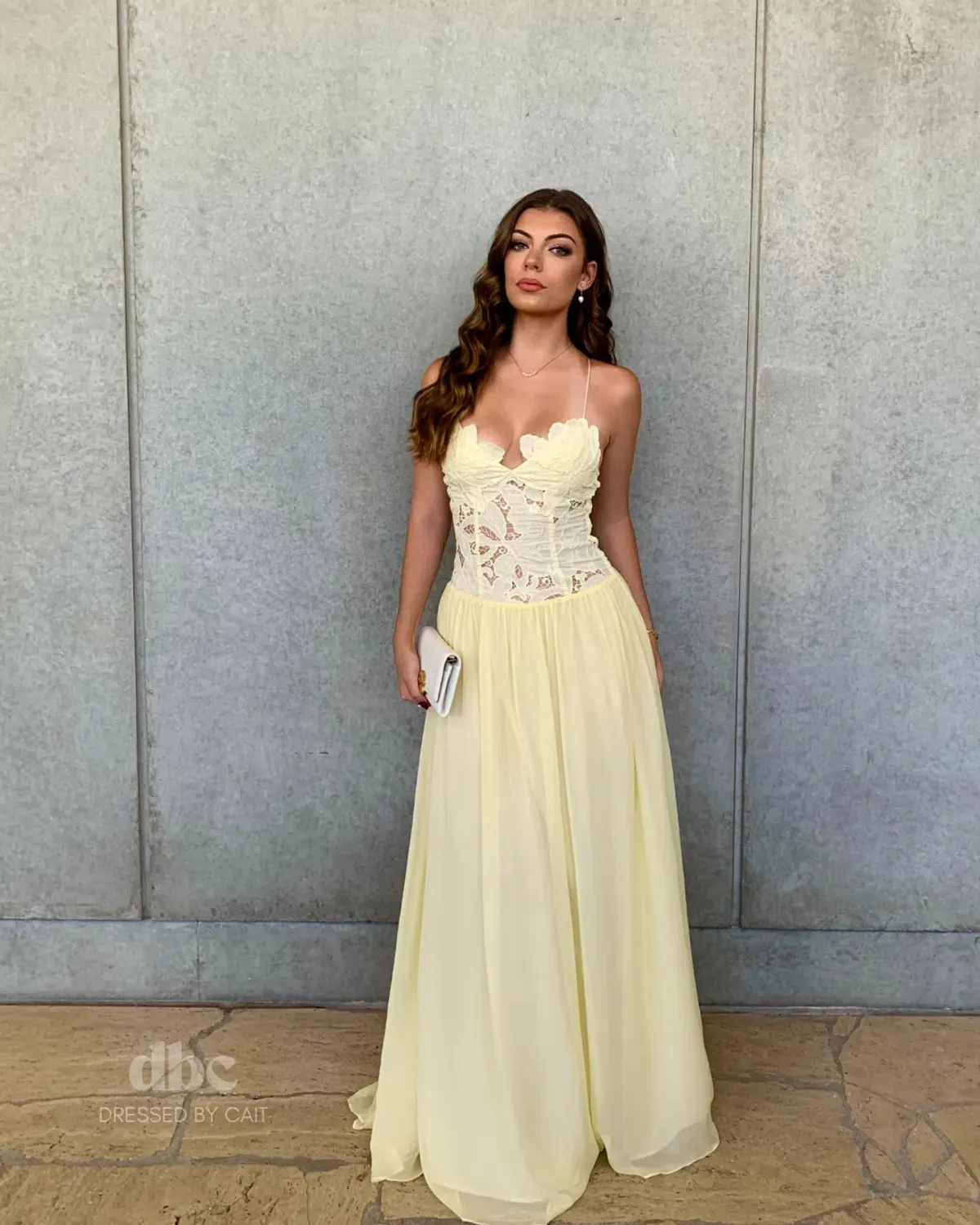 Hansen and Gretel Stephanie Gown Butter size 6 for rent on The Volte - main image