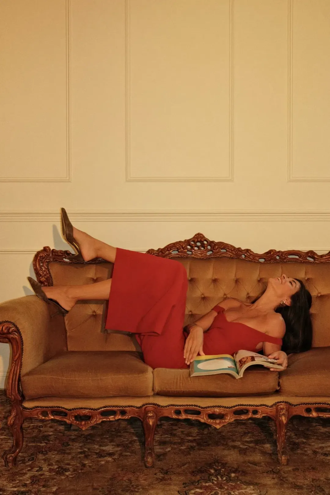 Arcina Ori Ellery Dress Red Size M / 10 for rent on The Volte - main image