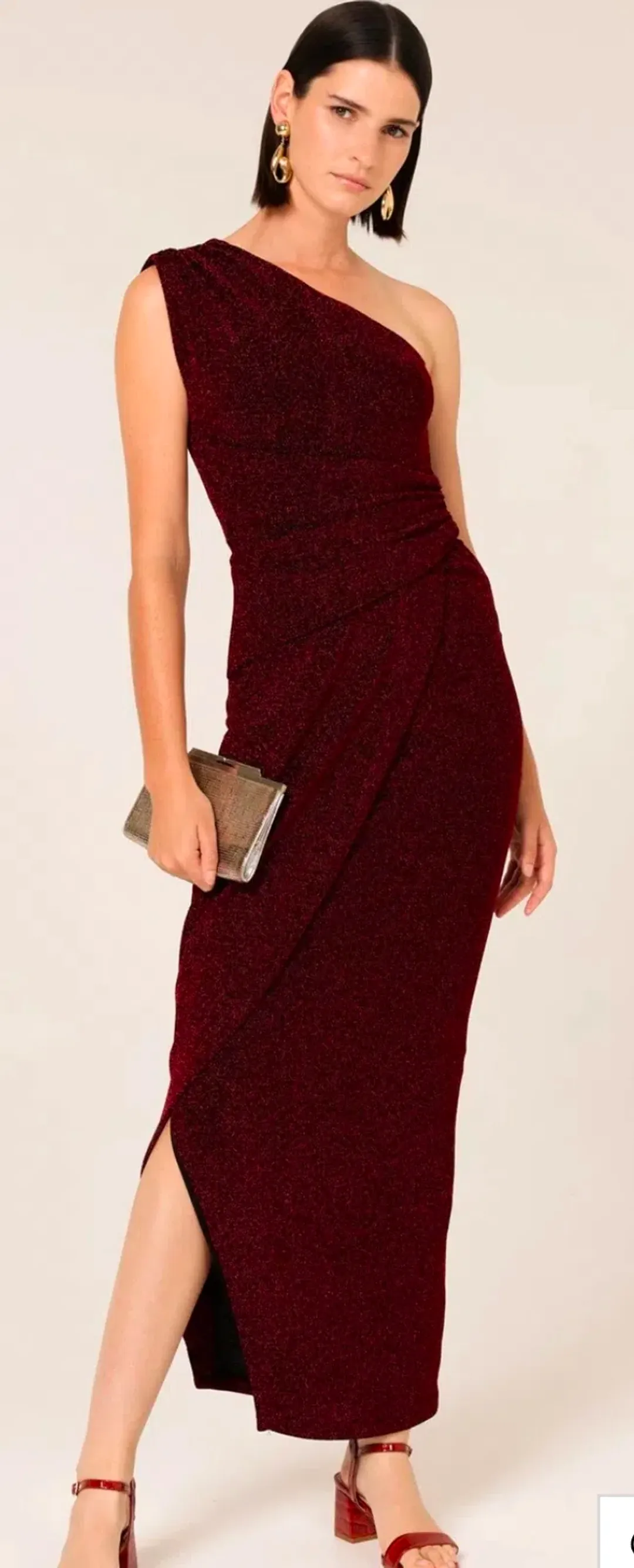 Sacha Drake Valedictory Maxi Dress Red Size 16 for rent on The Volte - main image