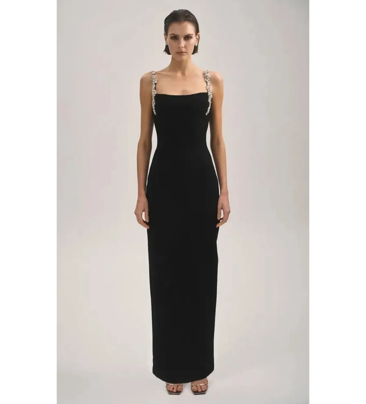 Rachel Gilbert Franca Gown in Black Size 0/AU6 for rent on The Volte - main image