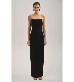 Rachel Gilbert Franca Gown in Black Size 2/AU10 for rent on The Volte - image 1