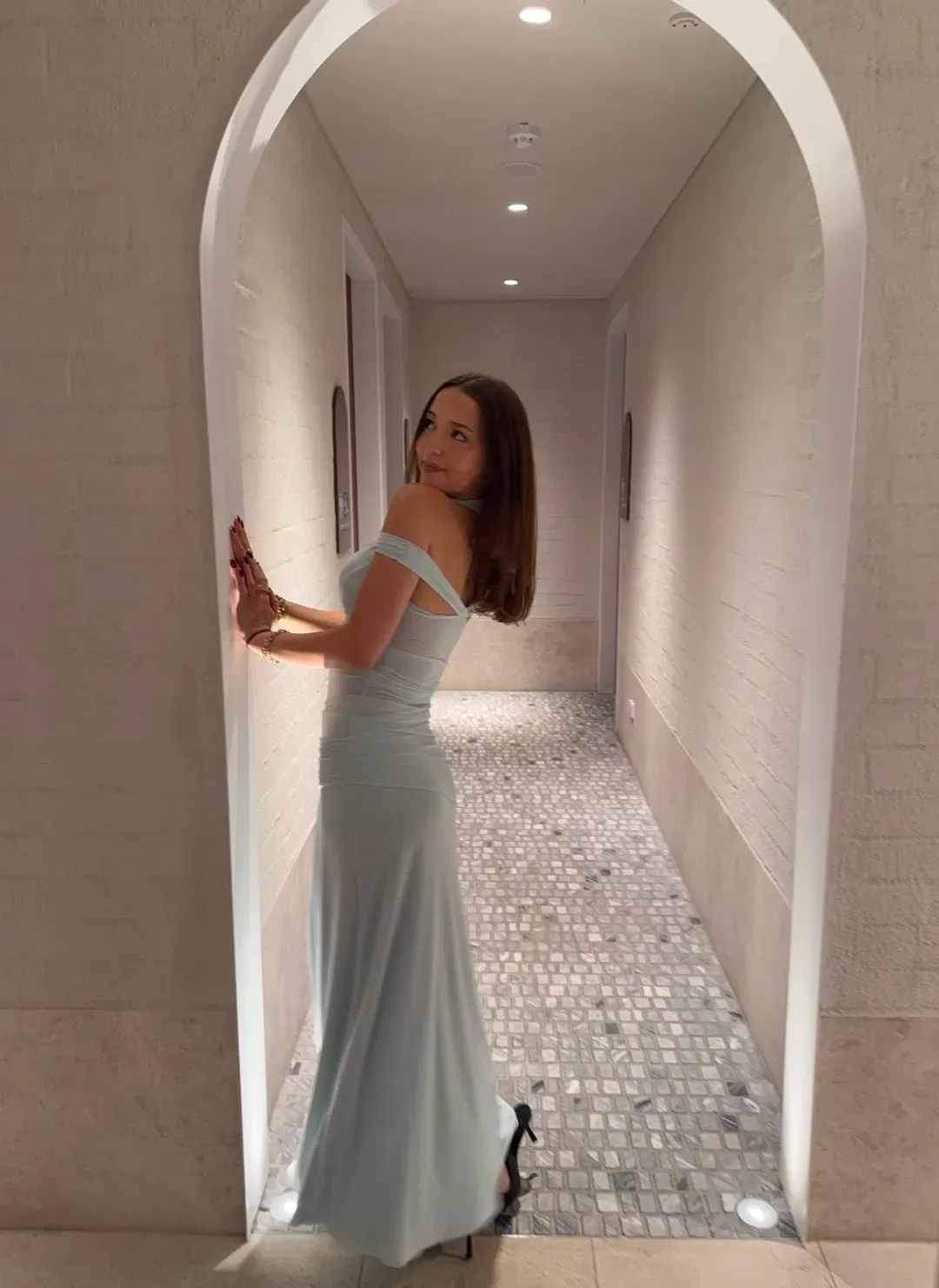 Winnie Halter Maxi Dress for rent on The Volte - main image