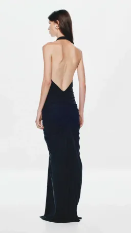 Misha Collection Venus Gathered Cupro Maxi size S for rent on The Volte - image 3