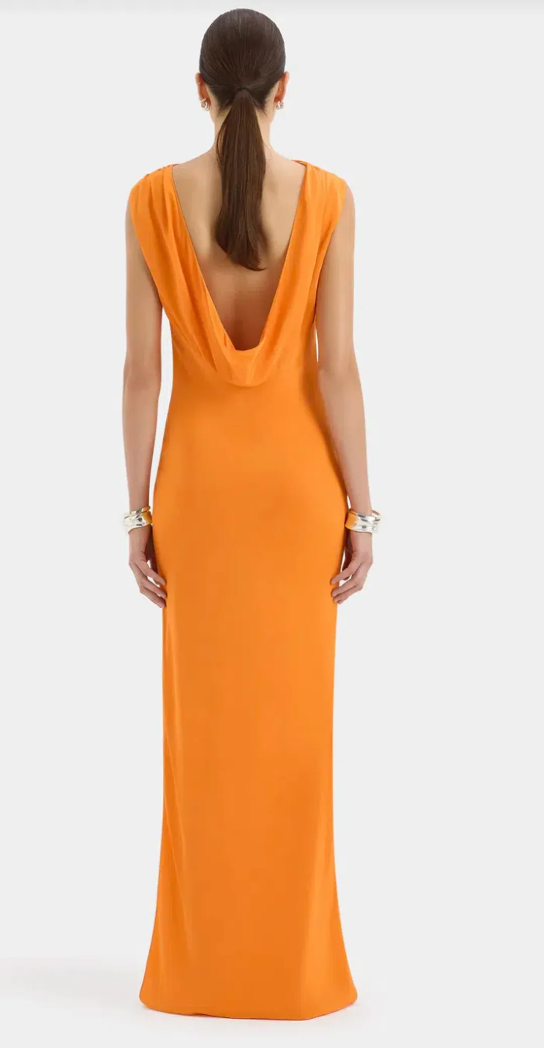 SIR The Label Isla Cowl Back Gown size S for rent on The Volte - main image