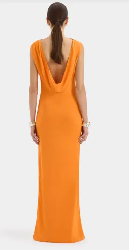 SIR The Label Isla Cowl Back Gown size S for rent on The Volte - image 3