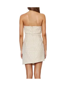 Bec & Bridge So Frenchy Mini Dress Beige Size 12  for rent on The Volte - image 3