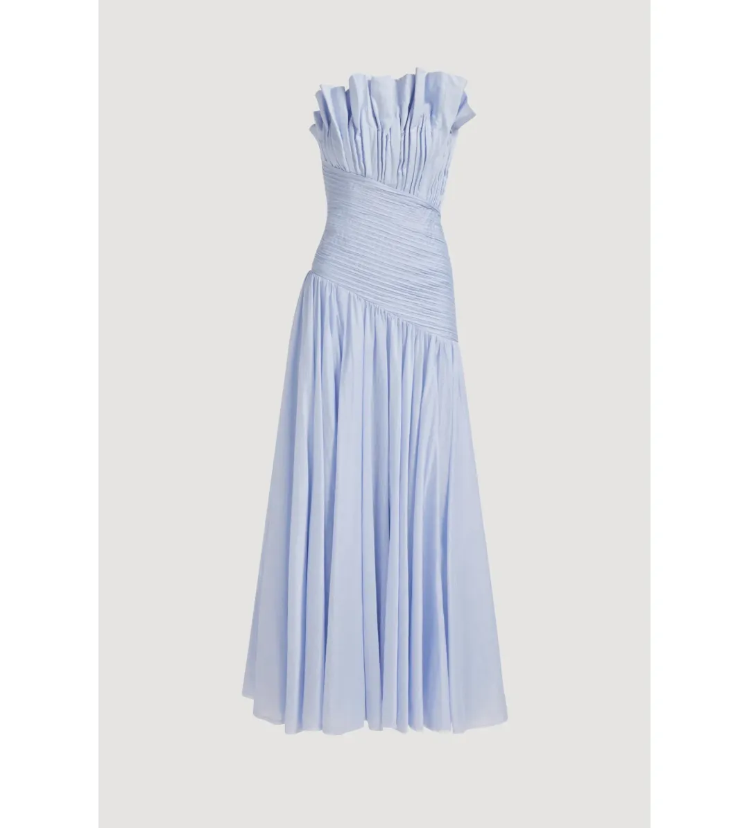 Aje Aquiline Gown French Blue Size 6 for rent on The Volte - main image