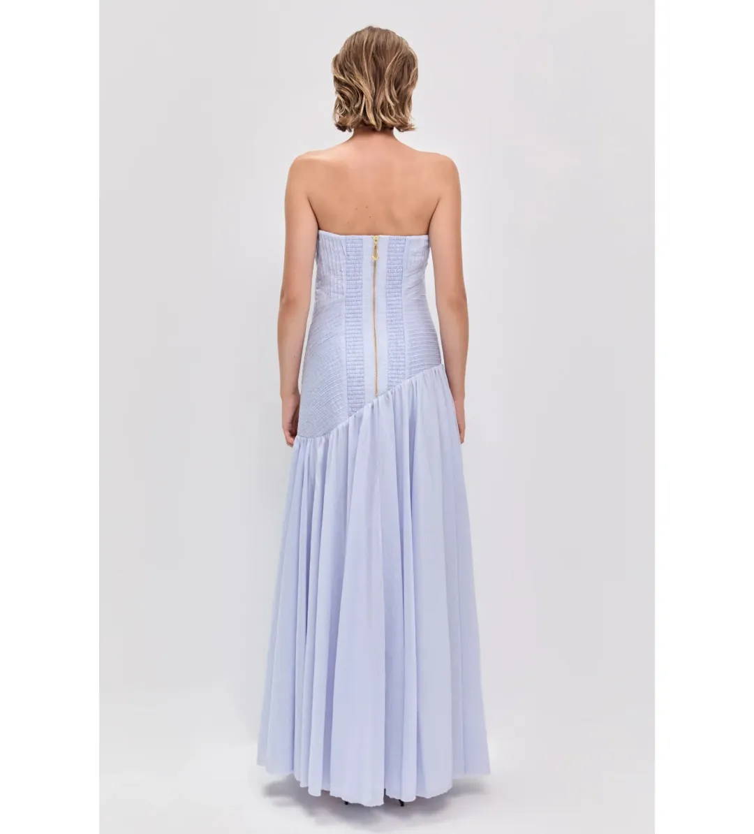 Aje Aquiline Gown French Blue Size 8 for rent on The Volte - main image