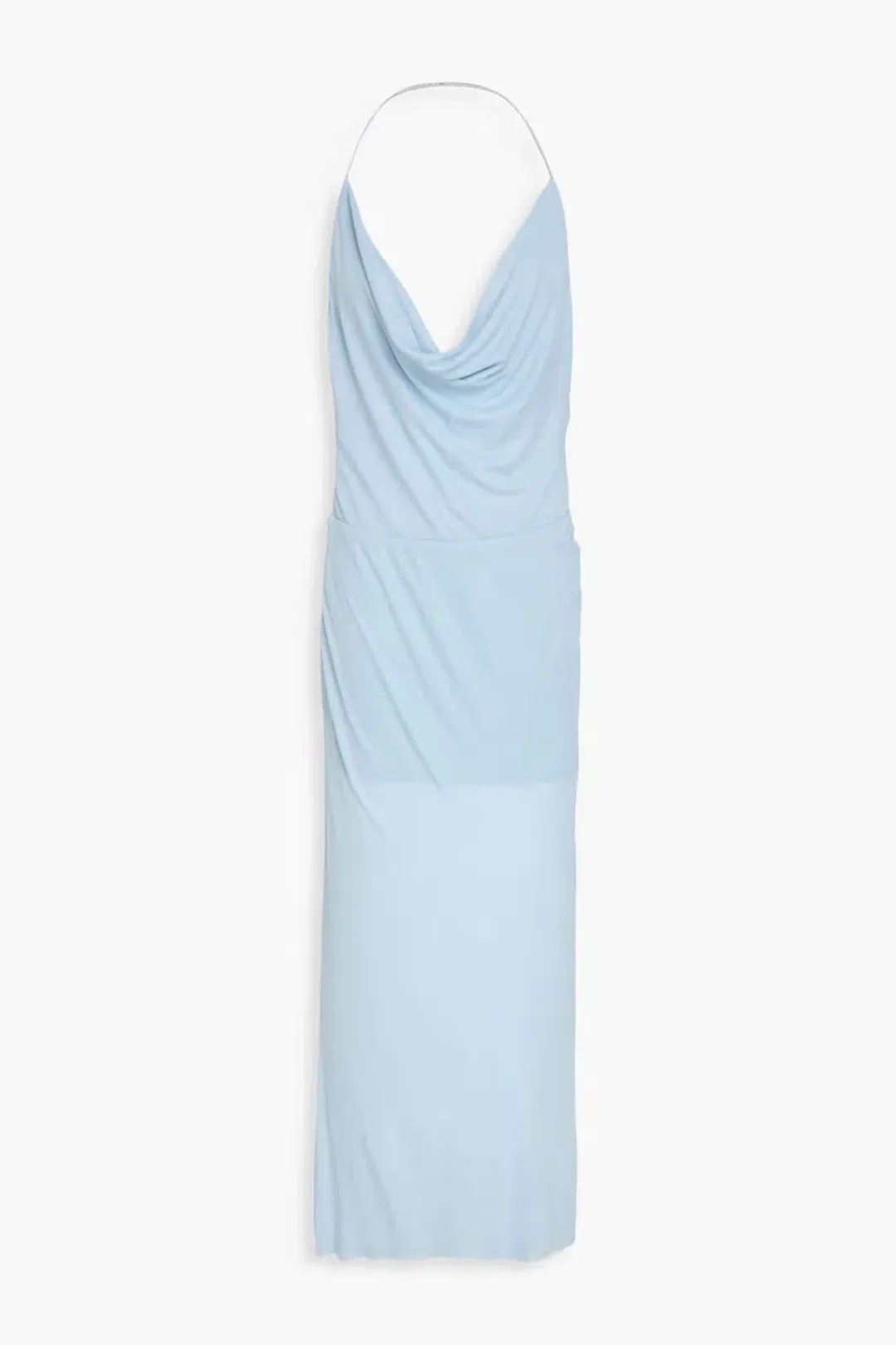 Bec & Bridge Lexie Crystal Strap Maxi Dress Blue AU 10 / M for rent on The Volte - main image