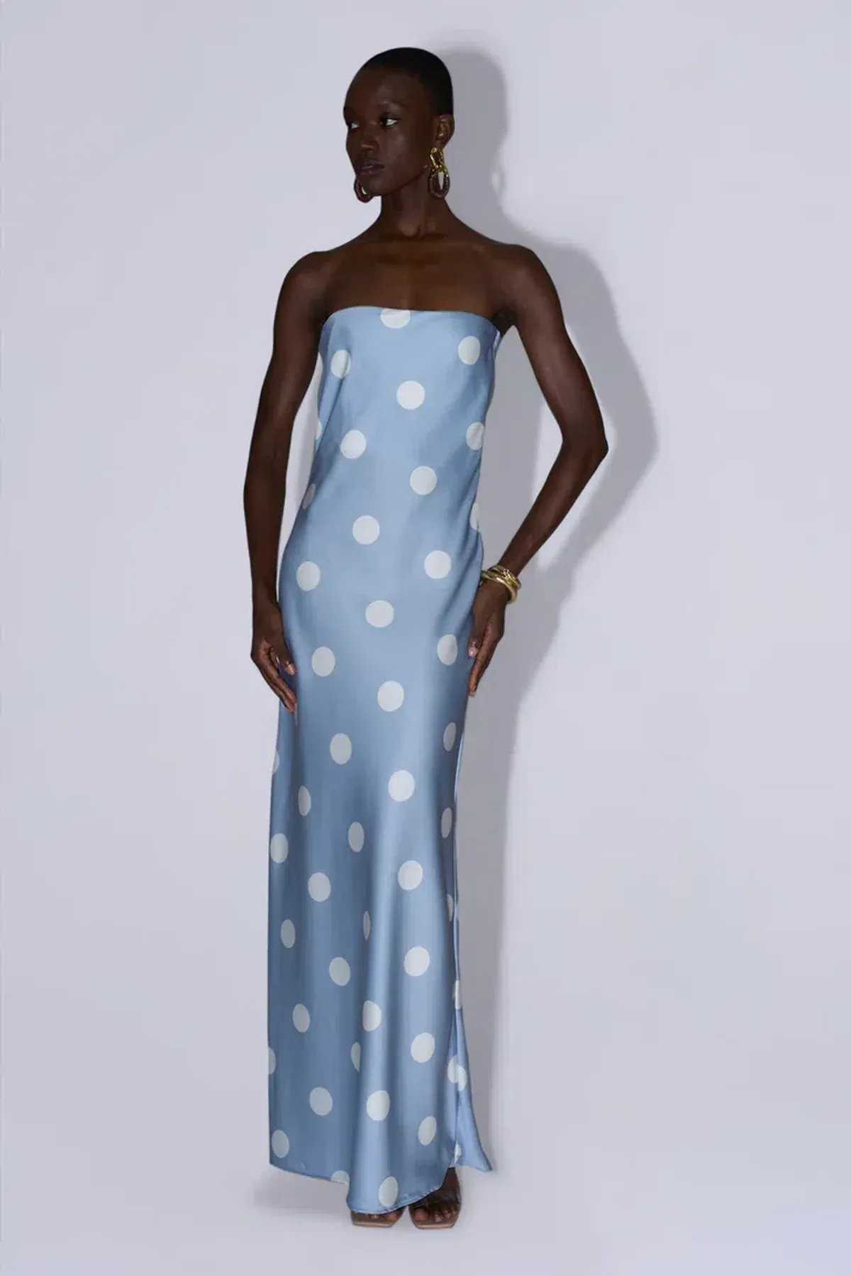 L'idee York Dress - Baltic Polka Size 6 for rent on The Volte - main image