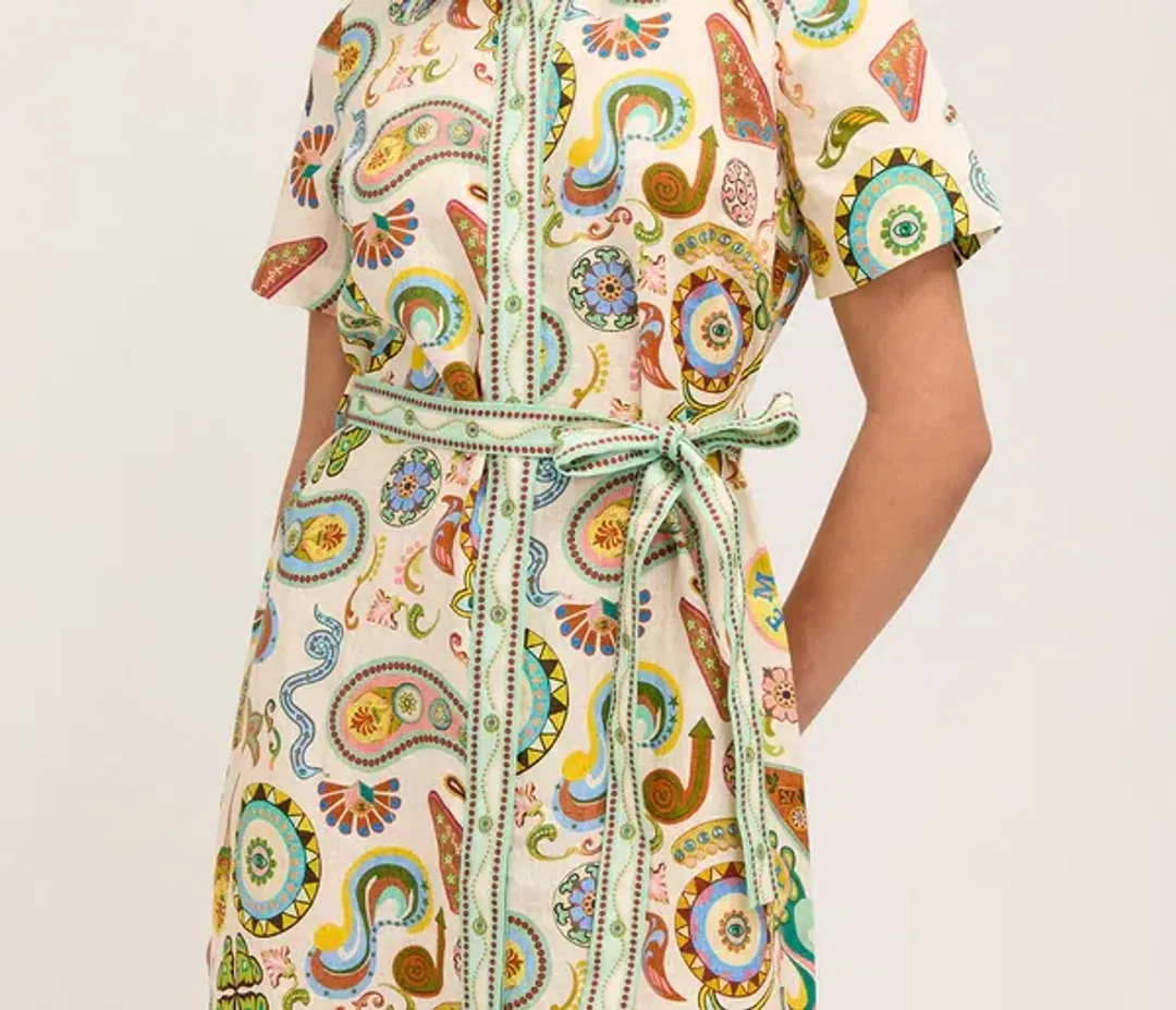 Alemais - Arcade Shirtdress for rent on The Volte - main image