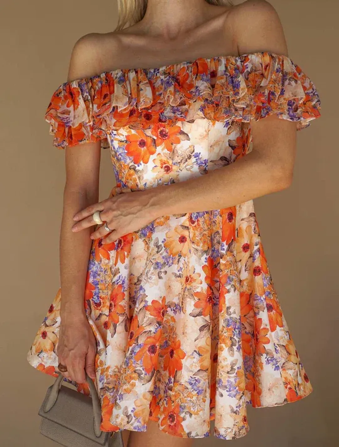 Talulah - Florence Mini Dress - Floral for rent on The Volte - main image