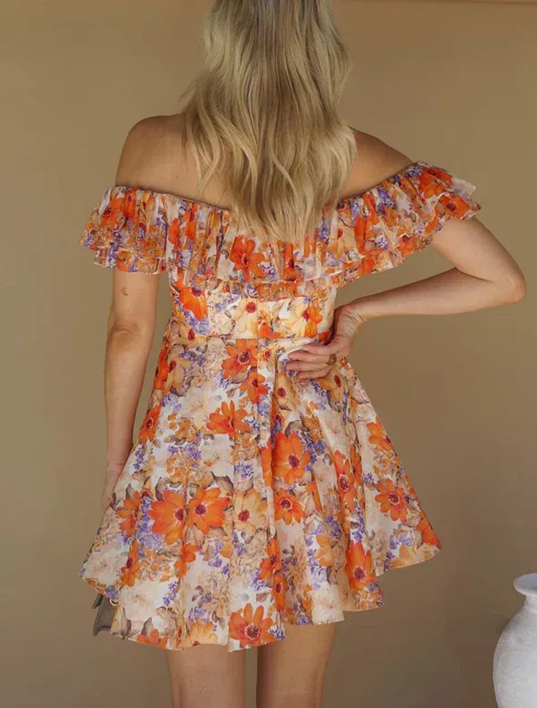 Talulah - Florence Mini Dress - Floral for rent on The Volte - main image