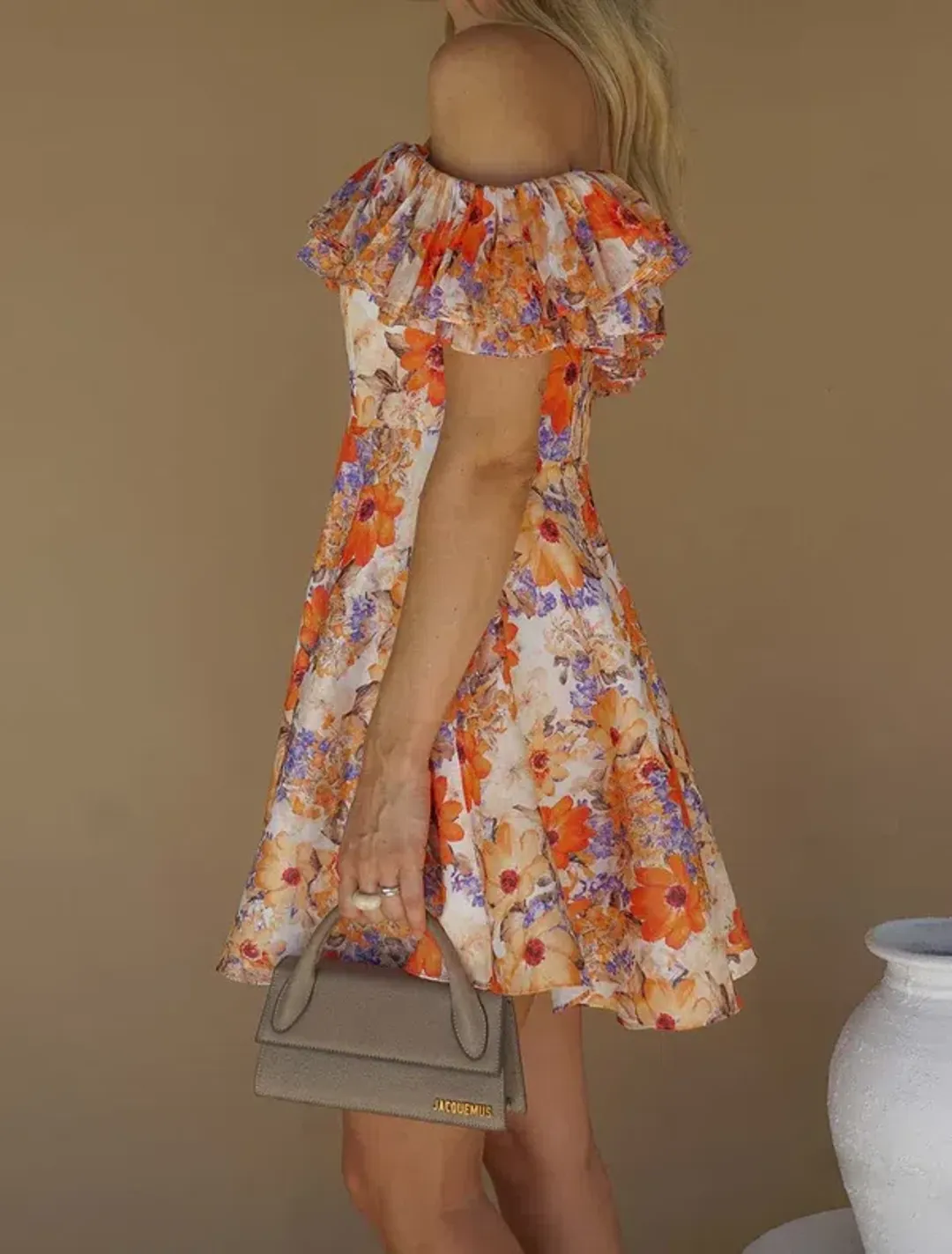 Talulah - Florence Mini Dress - Floral for rent on The Volte - main image