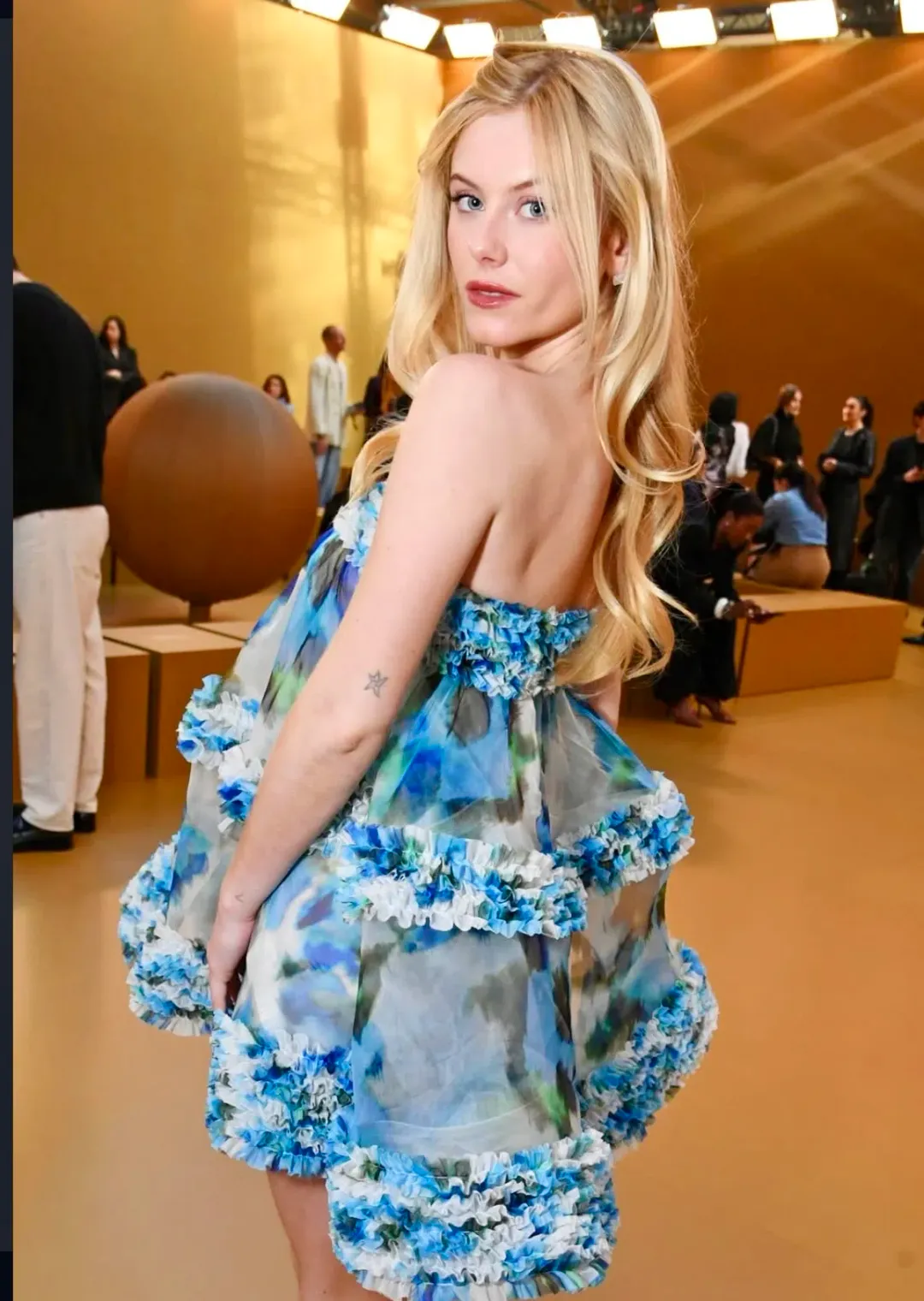 Zimmermann Alchemy Ruffle Mini Dress s0 for rent on The Volte - main image