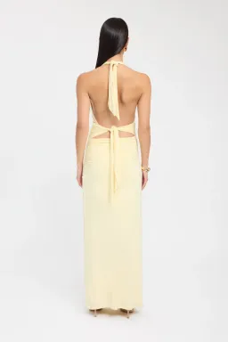 Kookai Leni Maxi Dress Sunlight Size 6 for rent on The Volte - image 2