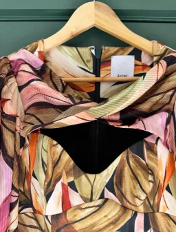 Acler Meadow Dress In Falling Leaves. Size 10 for rent on The Volte - image 2